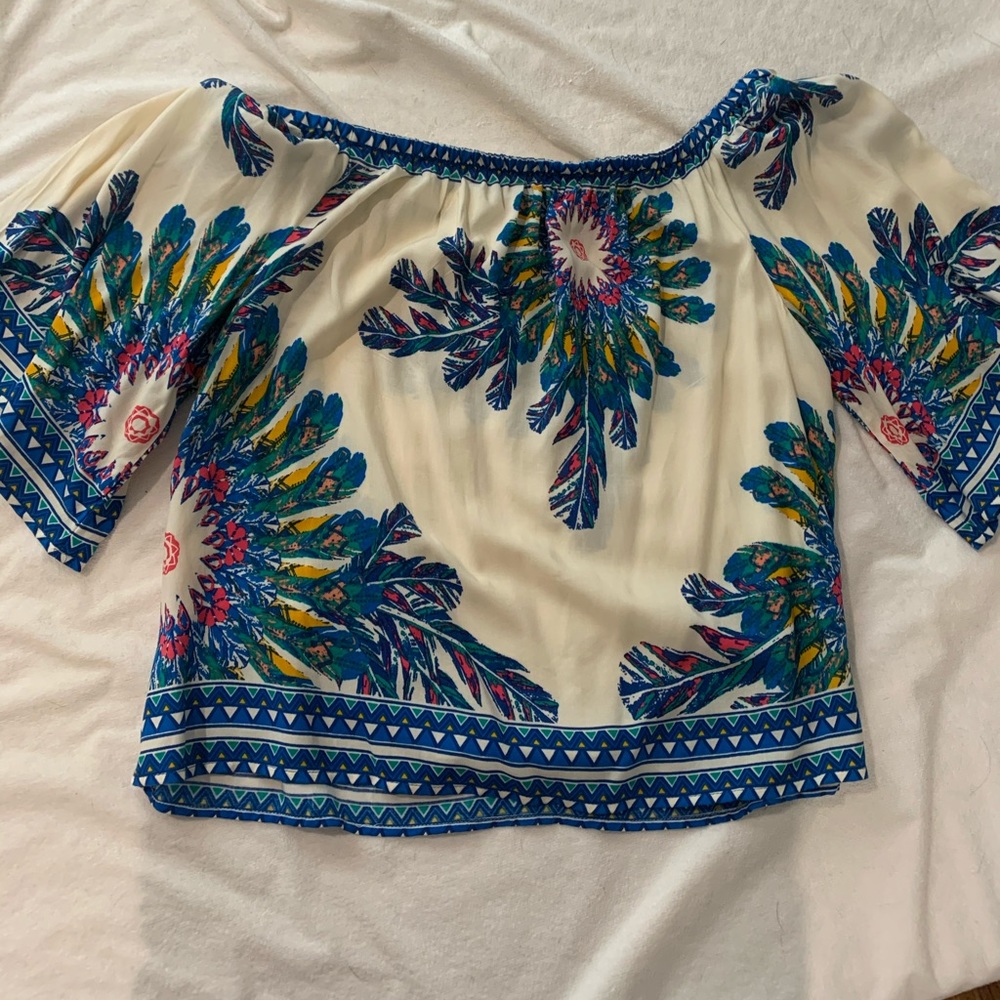Off the shoulder blouse